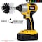 Drillbrush Truck Accessories - Car Cleaning Supplies - Car Wash - Drill Brush - G Mini-DB-White - alternate 4